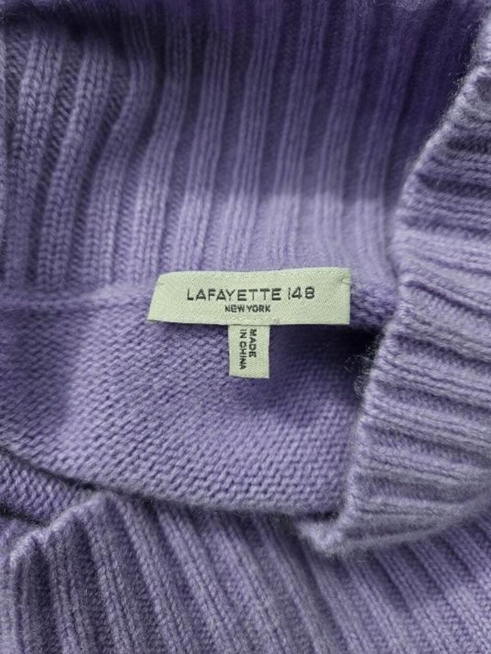 Lafayette 148 New York Oversized Cashmere Turtleneck Sweater XXL